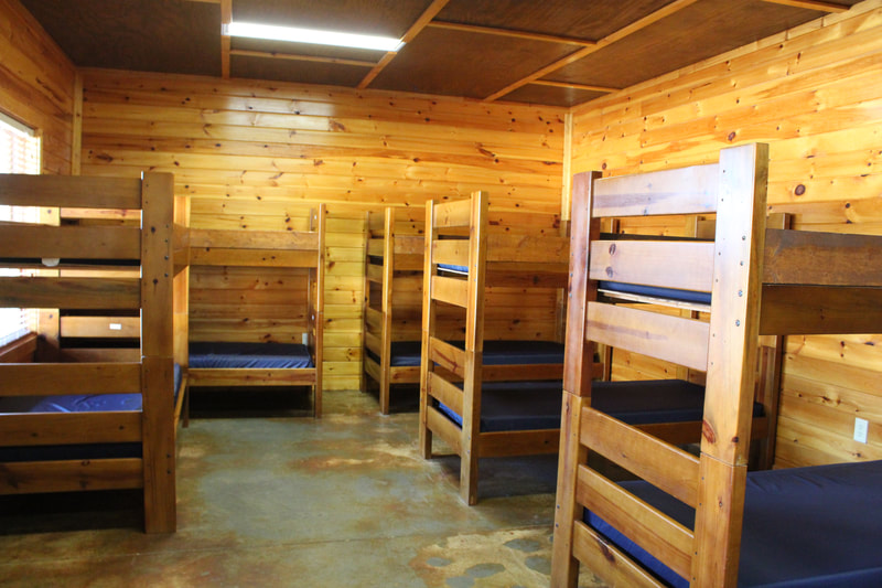 Camp Housing Fort Bluff, Deer Camp Bunk Beds